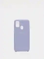 Сиреневый защитный силиконовый чехол Silikone Cover для Samsung M30S,M21