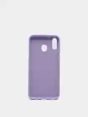 Лавандовый защитный силиконовый чехол Silikone Cover для Samsung M20