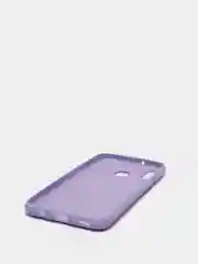 Лавандовый защитный силиконовый чехол Silikone Cover для Samsung M20