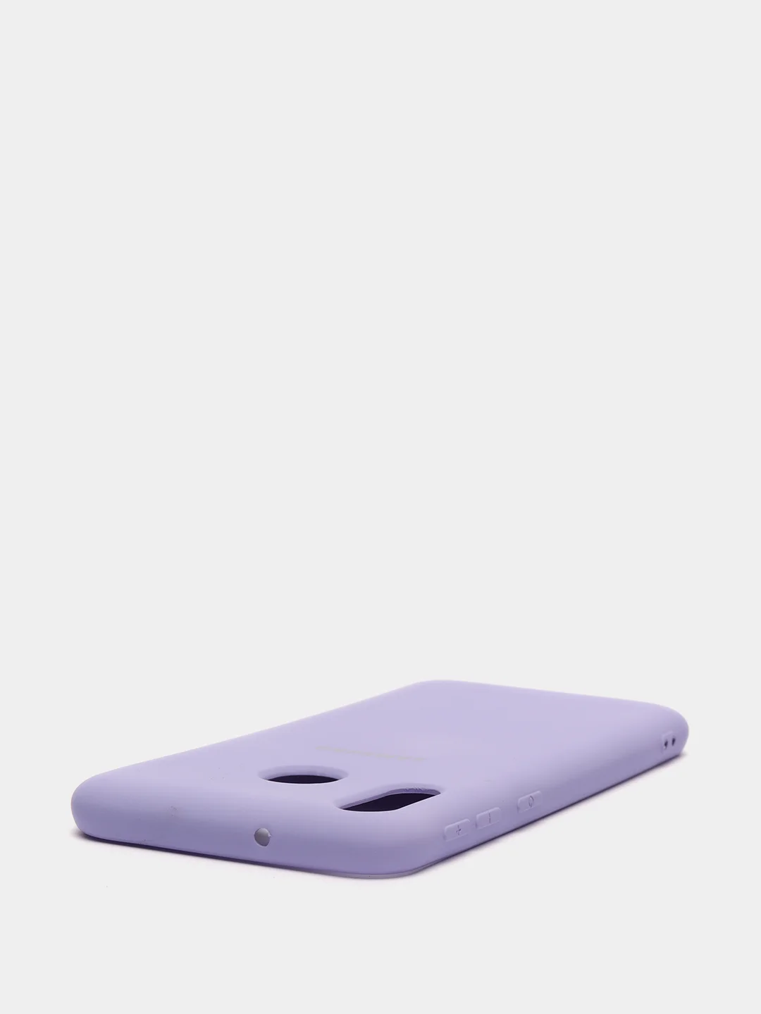 Лавандовый защитный силиконовый чехол Silikone Cover для Samsung M20