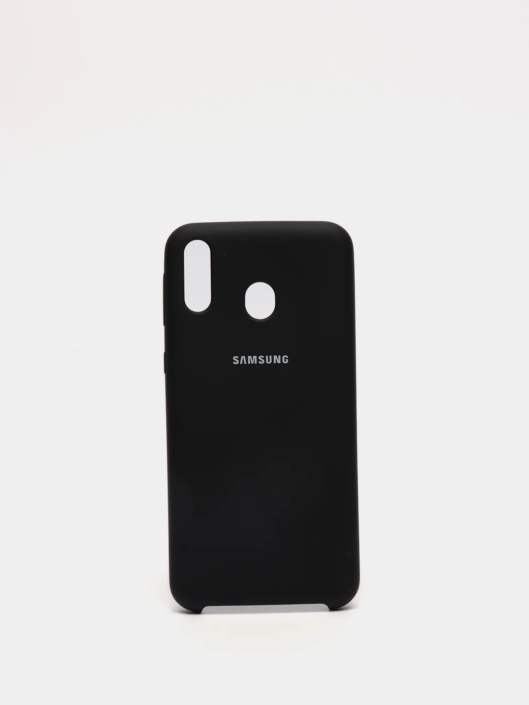 Черный защитный силиконовый чехол Silikone Cover для Samsung M20