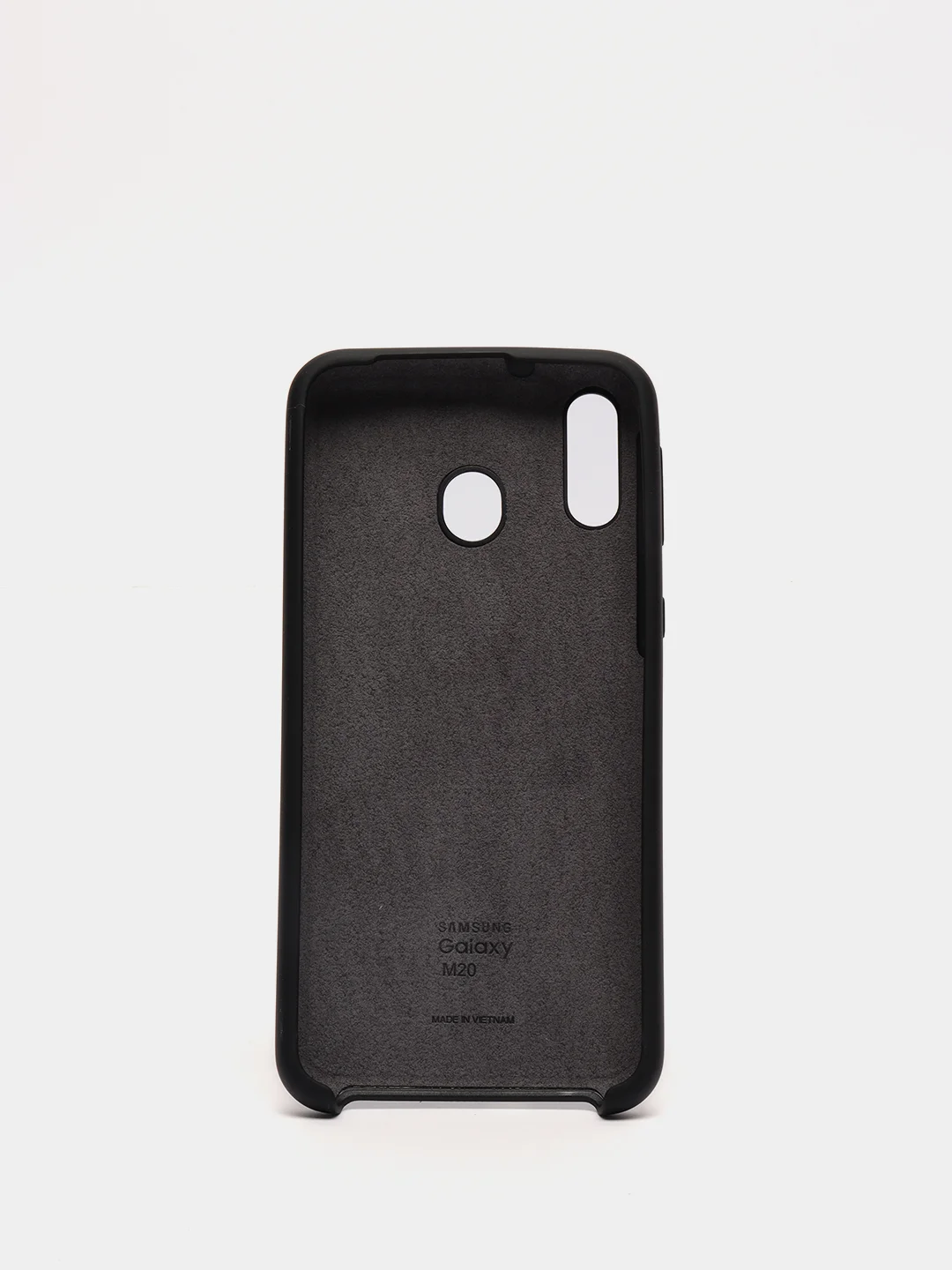Черный защитный силиконовый чехол Silikone Cover для Samsung M20