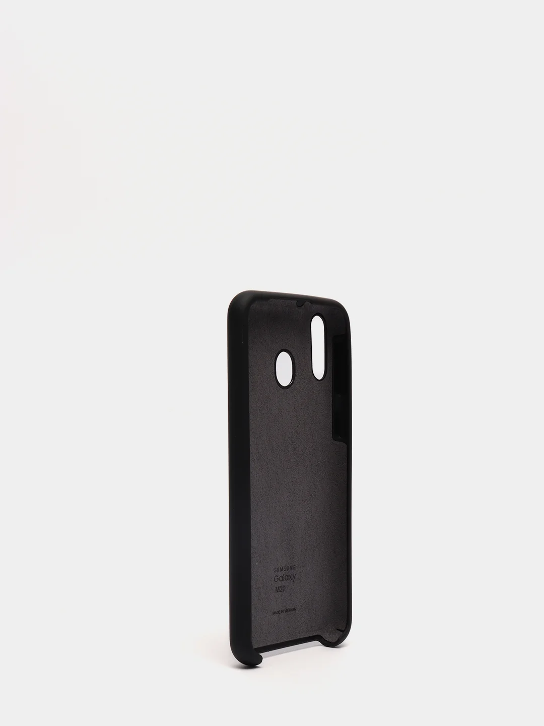 Черный защитный силиконовый чехол Silikone Cover для Samsung M20