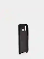 Черный защитный силиконовый чехол Silikone Cover для Samsung M20