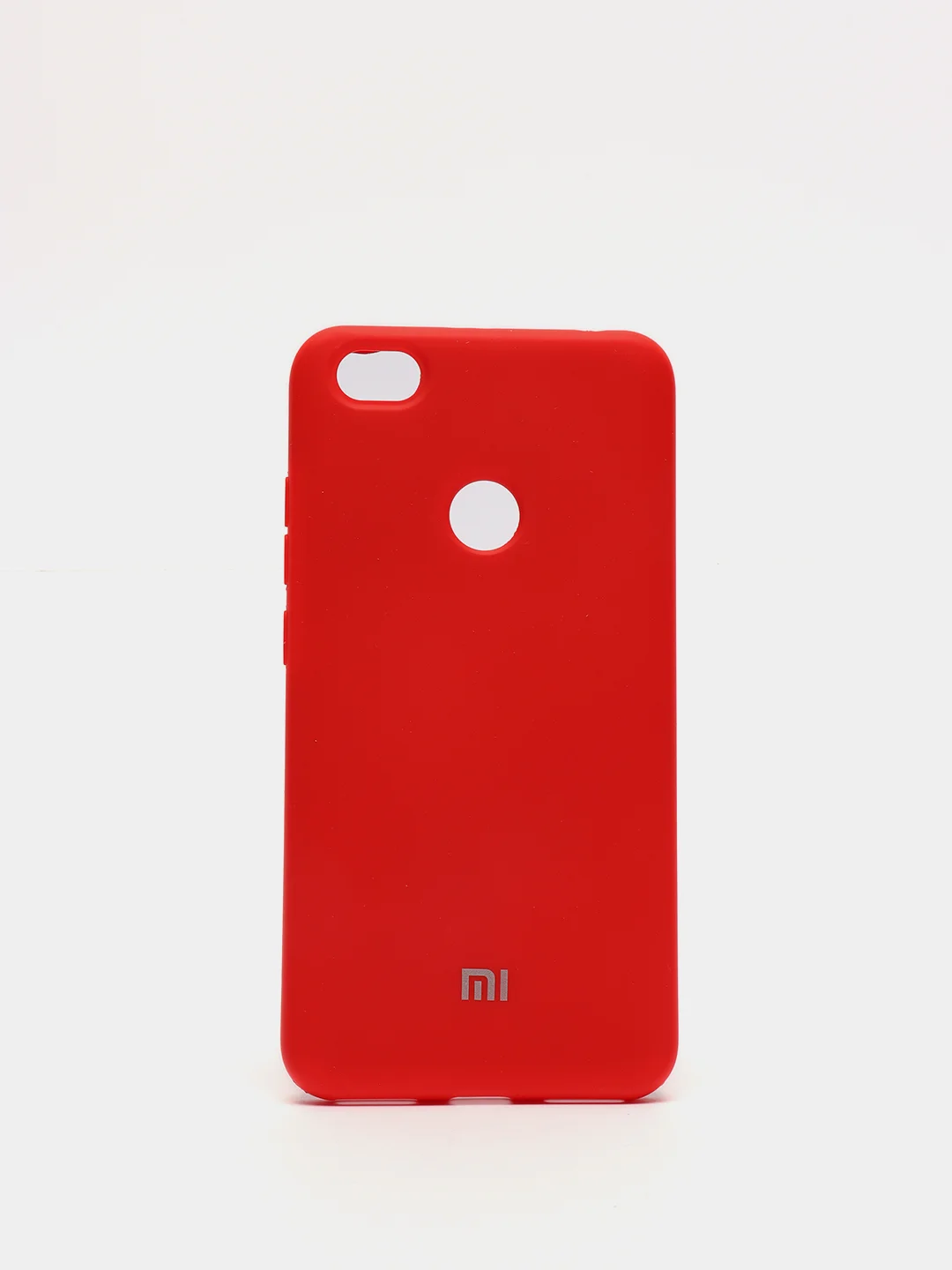Алый защитный силиконовый чехол Silicone Cover XIAOMI REDMI 7