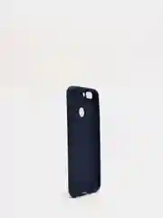 Темно-синий защитный силиконовый чехол Silicone Cover HUAWEI P SMART 2018