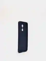 Темно-синий защитный силиконовый чехол Silicone Cover XIAOMI REDMI NOTE 5 PLUS