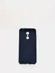 Темно-синий защитный силиконовый чехол Silicone Cover XIAOMI REDMI NOTE 5 PLUS