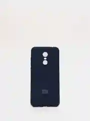Темно-синий защитный силиконовый чехол Silicone Cover XIAOMI REDMI NOTE 5 PLUS