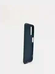 Тёмно-бирюзовый защитный силиконовый чехол Silicone Cover SAMSUNG A750(A7 2018)