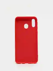 Алый защитный силиконовый чехол Silikone Cover для Samsung M20