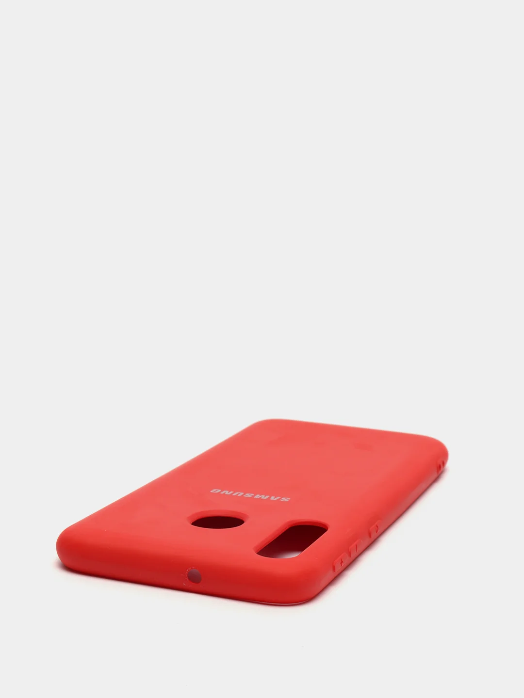 Алый защитный силиконовый чехол Silikone Cover для Samsung M30
