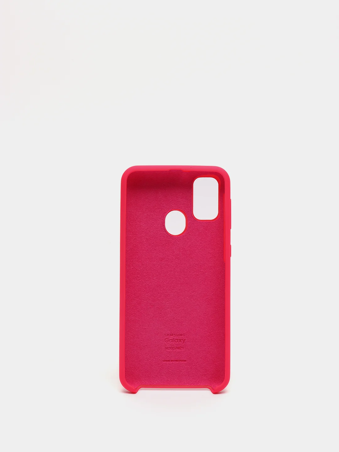 Фуксия защитный силиконовый чехол Silikone Cover для Samsung M30S,M21