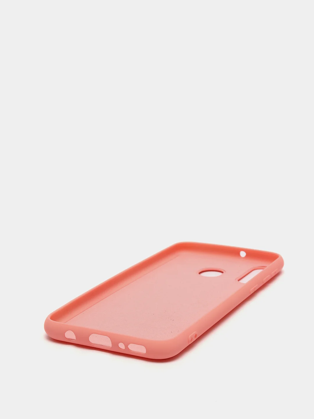 Кораллово-розовый защитный силиконовый чехол Silikone Cover для Samsung M30