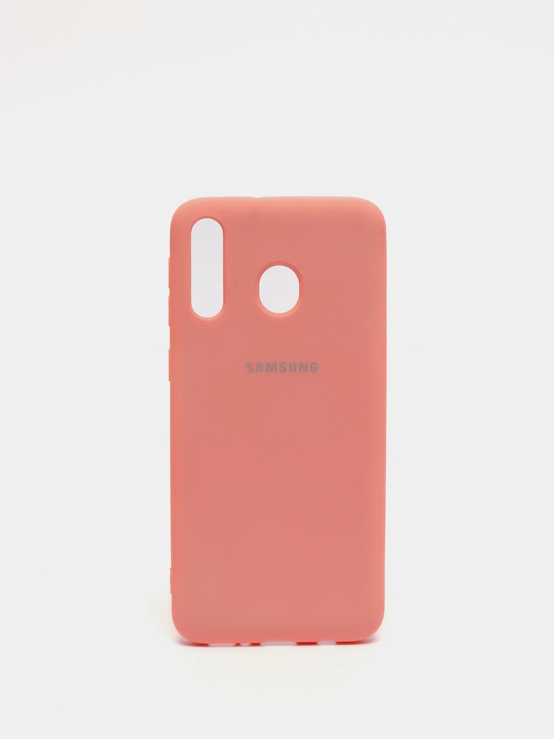 Кораллово-розовый защитный силиконовый чехол Silikone Cover для Samsung M30