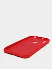 Алый защитный силиконовый чехол Silicone Cover Y6 PRIME 2019