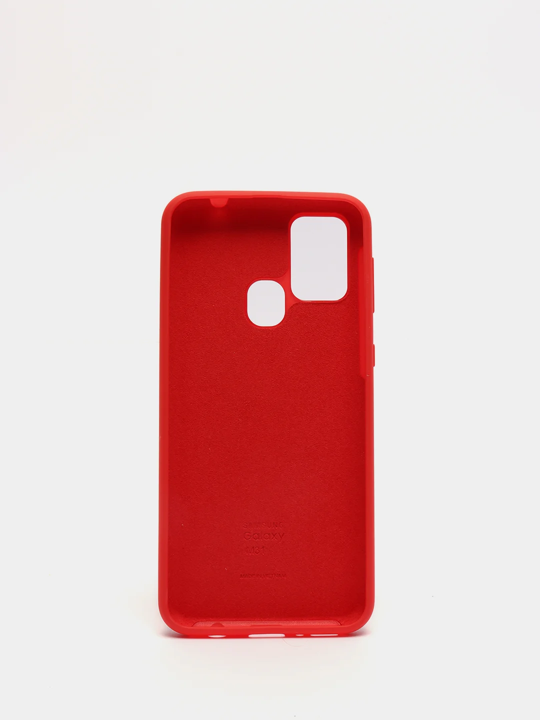 Красный защитный силиконовый чехол Silikone Cover  для Samsung M31