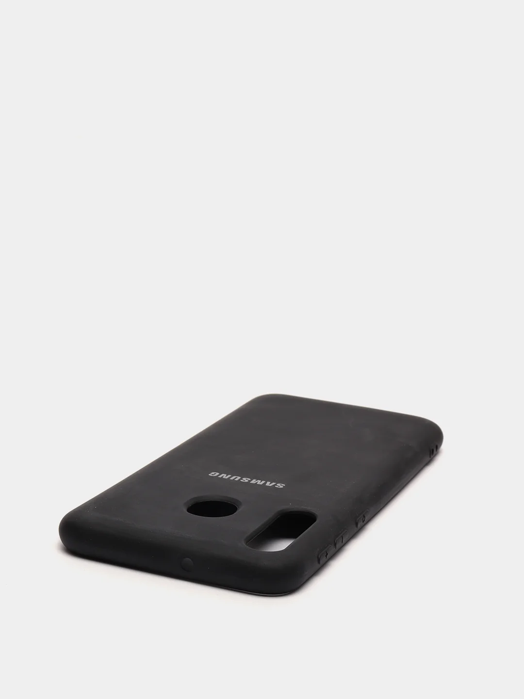 Черный защитный силиконовый чехол Silikone Cover для Samsung M30