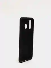 Черный защитный силиконовый чехол Silikone Cover для Samsung M30