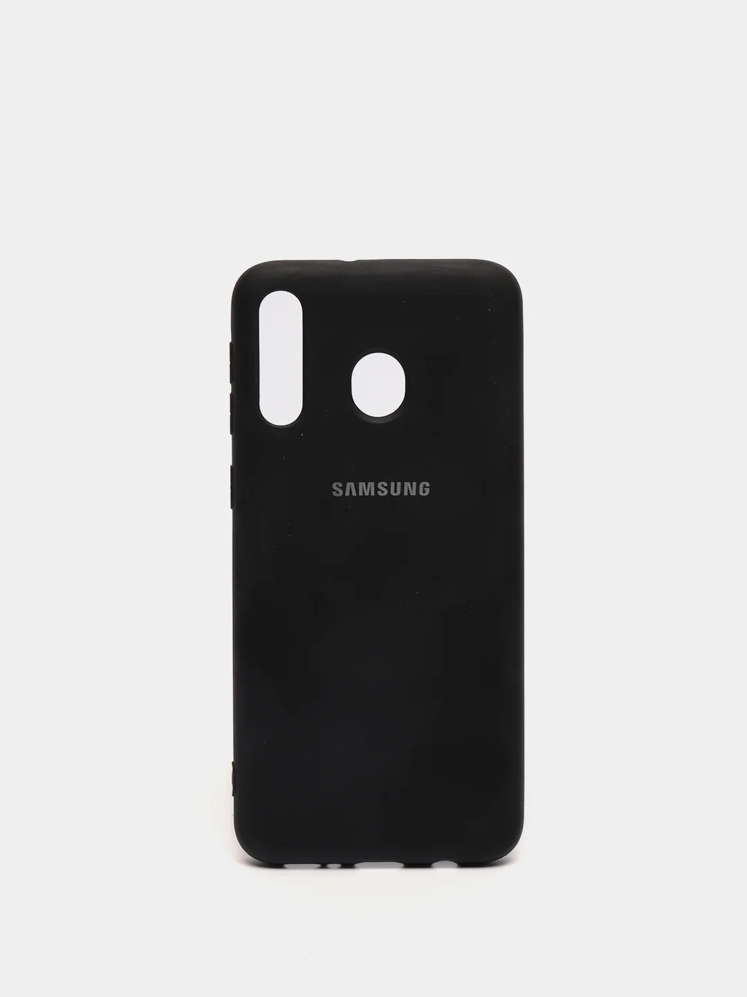 Черный защитный силиконовый чехол Silikone Cover для Samsung M30