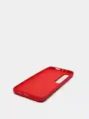 Вишнёвый защитный силиконовый чехол Silicone Cover XIAOMI MI10/10 PRO