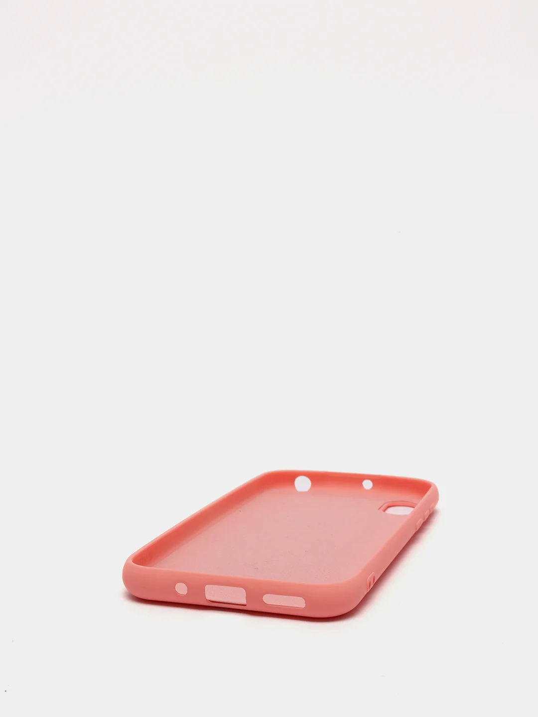 Кораллово-розовый защитный силиконовый чехол Silicone Cover HUAWEI Y5 PRIME 2019