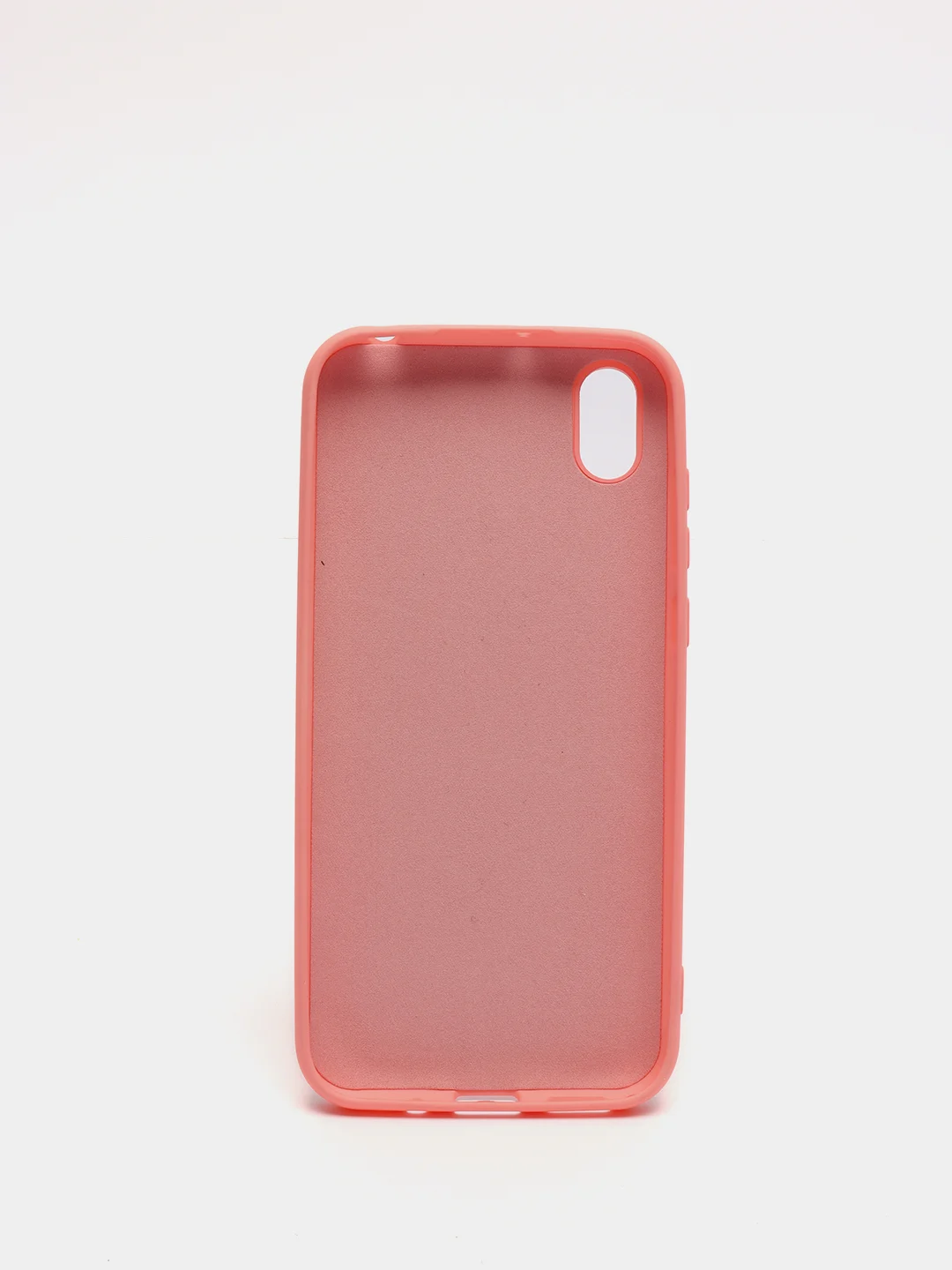 Кораллово-розовый защитный силиконовый чехол Silicone Cover HUAWEI Y5 PRIME 2019