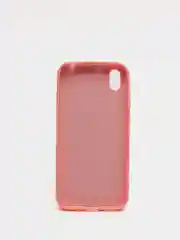 Кораллово-розовый защитный силиконовый чехол Silicone Cover HUAWEI Y5 PRIME 2019
