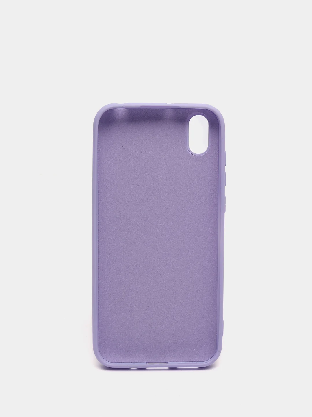Сиреневый защитный силиконовый чехол Silicone Cover HUAWEI Y5 PRIME 2019