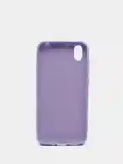 Сиреневый защитный силиконовый чехол Silicone Cover HUAWEI Y5 PRIME 2019