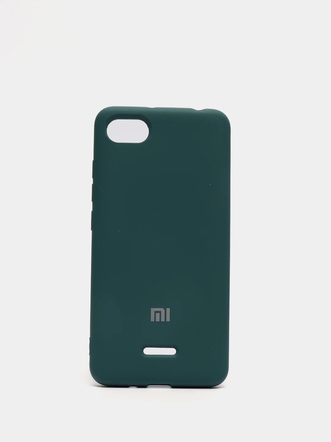 Тёмно-бирюзовый защитный силиконовый чехол Silicone Cover XIAOMI REDMI 6A
