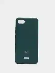 Тёмно-бирюзовый защитный силиконовый чехол Silicone Cover XIAOMI REDMI 6A