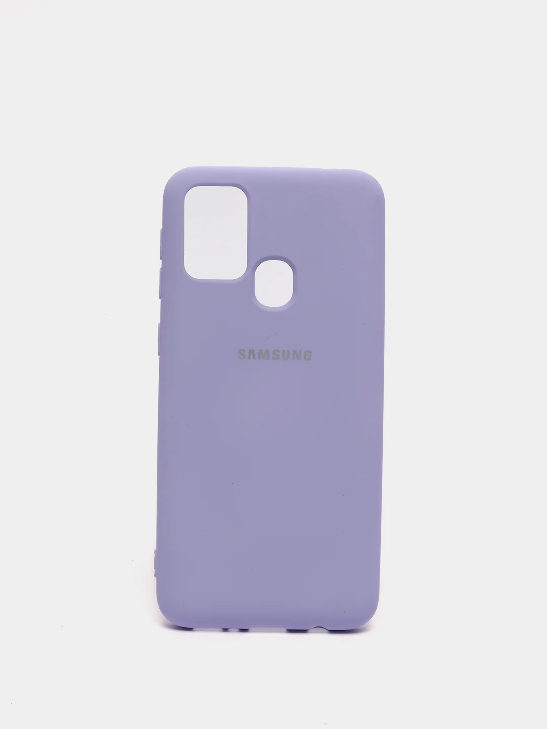 Лавандовый защитный силиконовый чехол Silikone Cover  для Samsung M31
