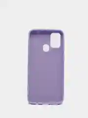 Лавандовый защитный силиконовый чехол Silikone Cover  для Samsung M31