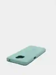 Бирюзовый защитный силиконовый чехол Silicone Cover XIAOMI NOTE9/NOTE9S/NOTE9PRO MAX