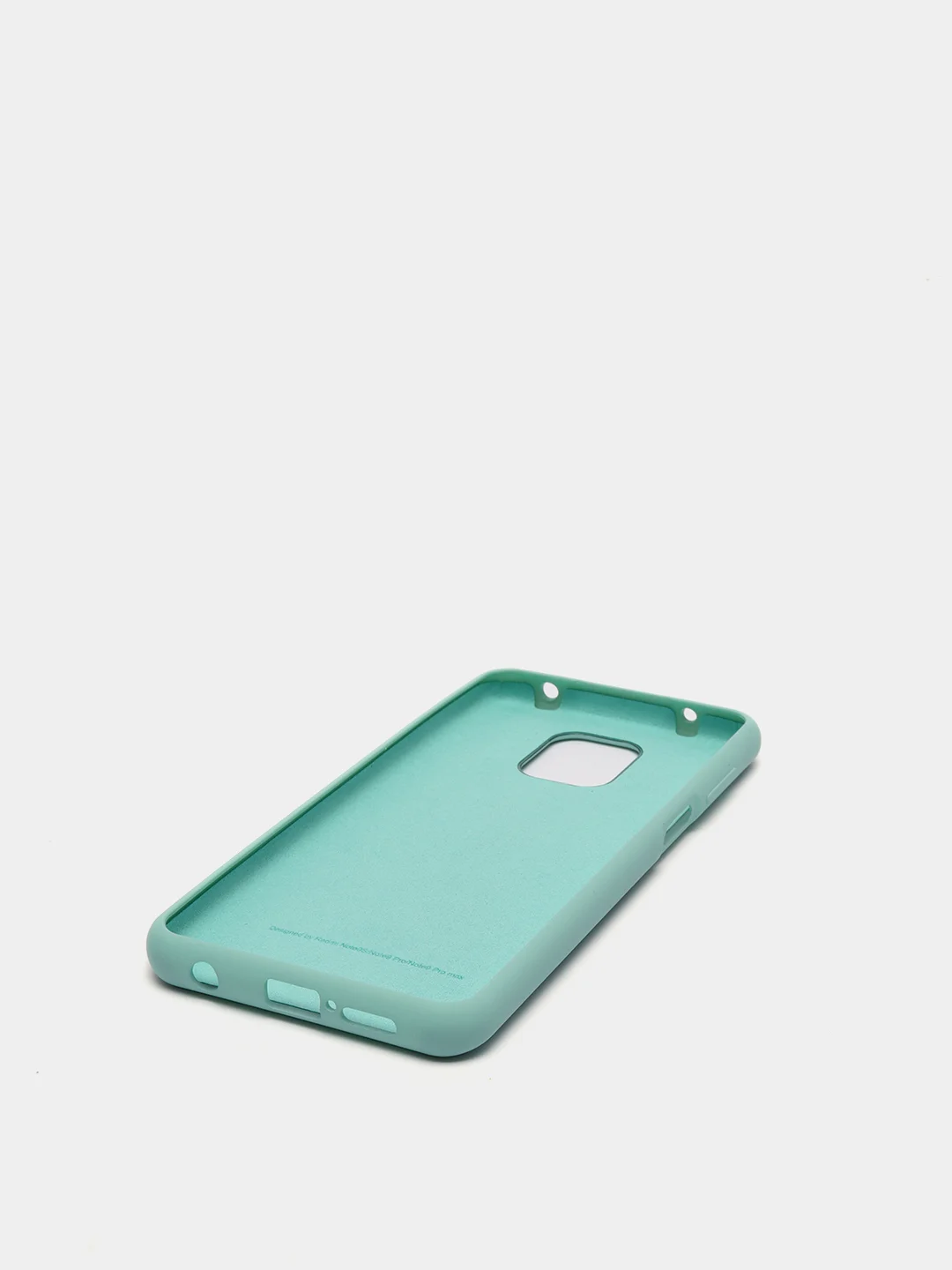 Бирюзовый защитный силиконовый чехол Silicone Cover XIAOMI NOTE9/NOTE9S/NOTE9PRO MAX