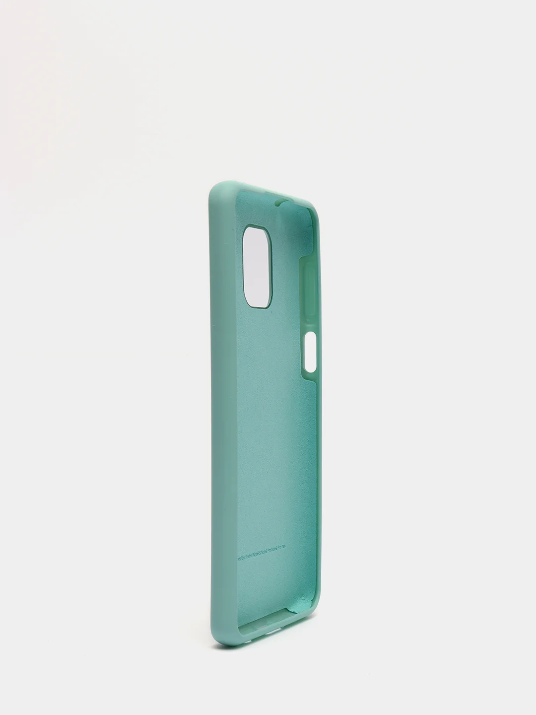 Бирюзовый защитный силиконовый чехол Silicone Cover XIAOMI NOTE9/NOTE9S/NOTE9PRO MAX