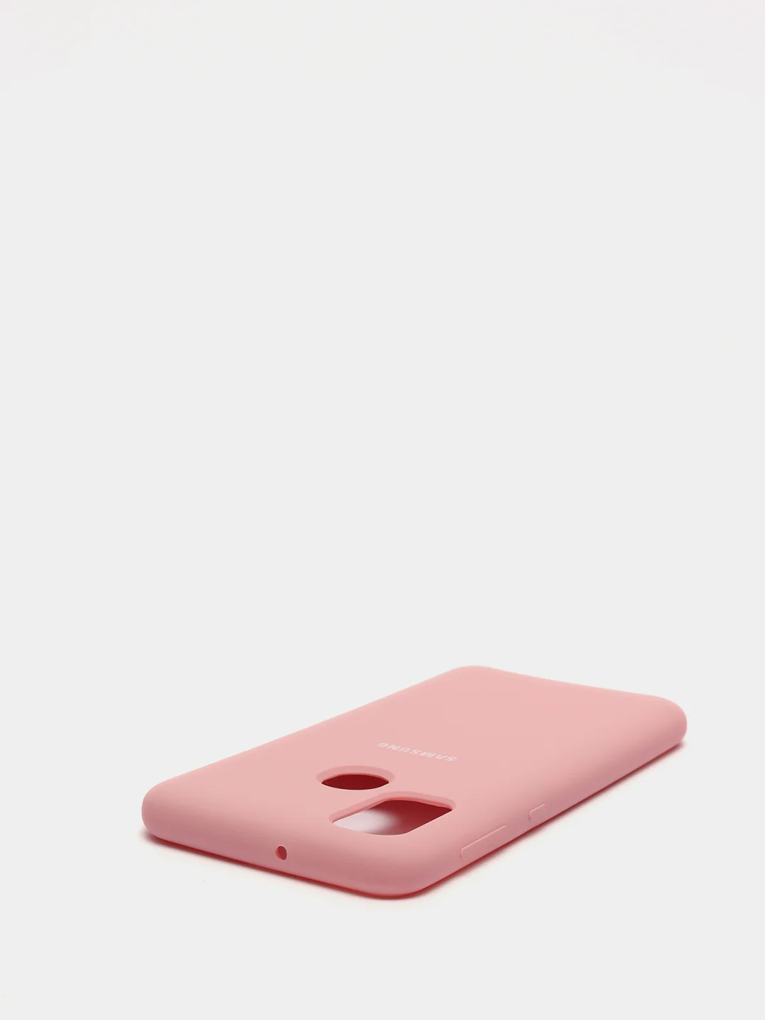 Розовый защитный силиконовый чехол Silikone Cover для Samsung M30S,M21
