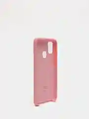 Розовый защитный силиконовый чехол Silikone Cover для Samsung M30S,M21