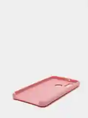 Розовый защитный силиконовый чехол Silikone Cover для Samsung M30S,M21