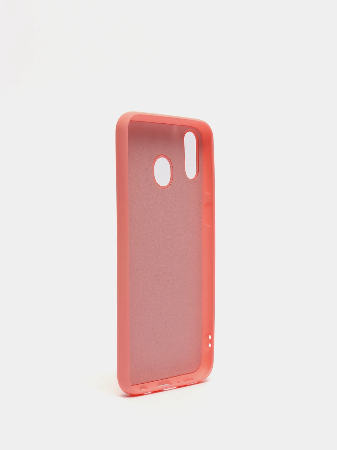 Кораллово-розовый защитный силиконовый чехол Silikone Cover для Samsung M20