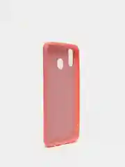 Кораллово-розовый защитный силиконовый чехол Silikone Cover для Samsung M20