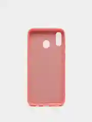 Кораллово-розовый защитный силиконовый чехол Silikone Cover для Samsung M20