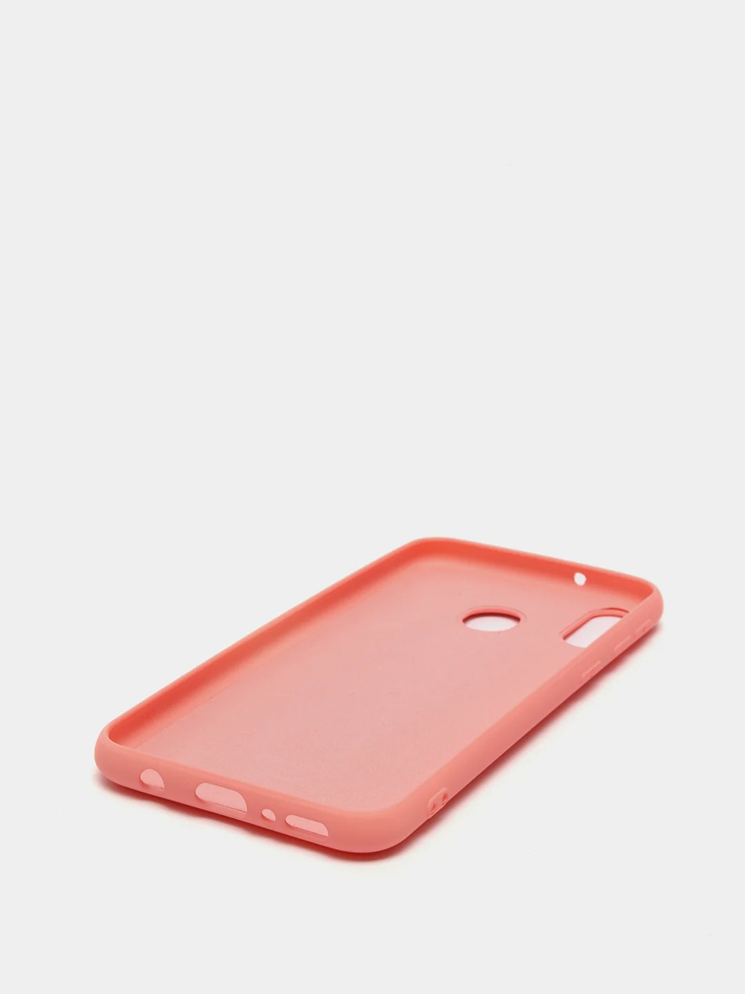 Кораллово-розовый защитный силиконовый чехол Silikone Cover для Samsung M20