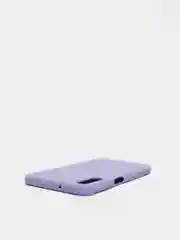 Сиреневый защитный силиконовый чехол Silicone Cover SAMSUNG A750(A7 2018)