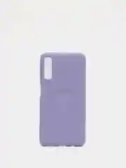 Сиреневый защитный силиконовый чехол Silicone Cover SAMSUNG A750(A7 2018)