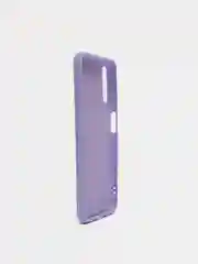 Сиреневый защитный силиконовый чехол Silicone Cover SAMSUNG A750(A7 2018)