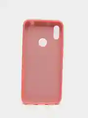 Кораллово-розовый защитный силиконовый чехол Silicone Cover Y6 PRIME 2019