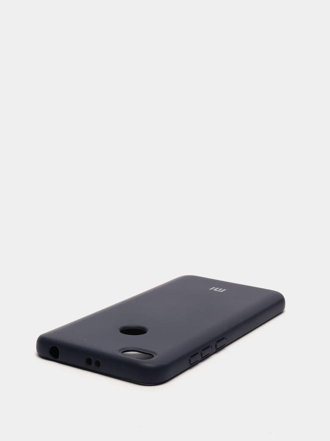 Индиго защитный силиконовый чехол Silicone Cover XIAOMI REDMI NOTE 5
