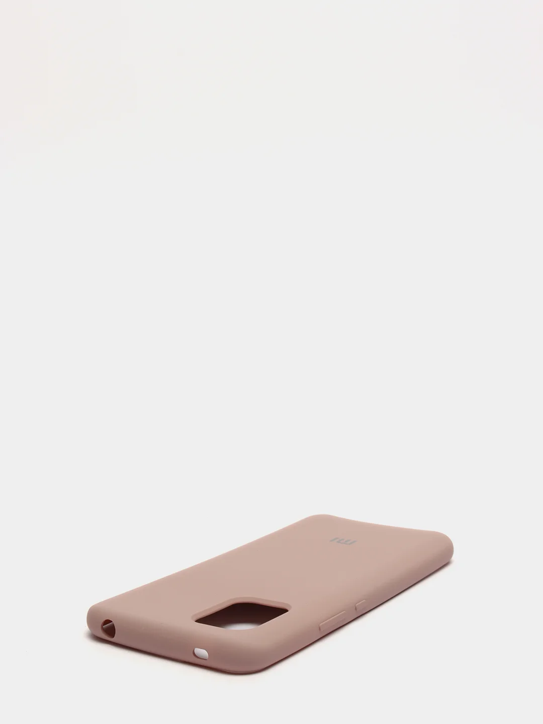 Бежевый меланж защитный силиконовый чехол Silicone Cover XIAOMI MI 10 LITE/10 YOUTH